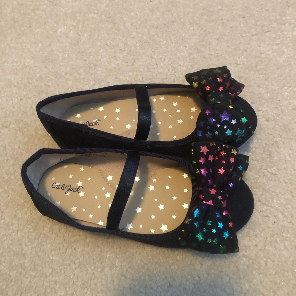 Cat & Jack Girls Flats Size 10
